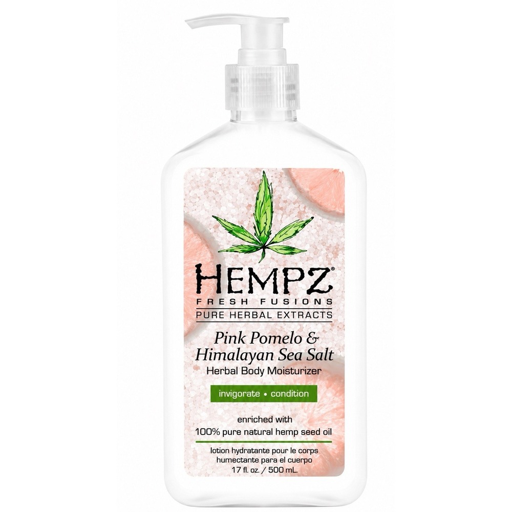 Hempz Pink Pomelo and Himalayan Sea Salt Herbal Body Moisturizer 17oz VHTF